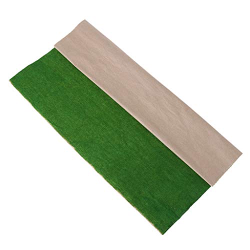 S-TROUBLE 50x50cm Rasenmatte Landschaft Modellbahn Landschaftslayout Rasen Hauptdekoration von S-TROUBLE