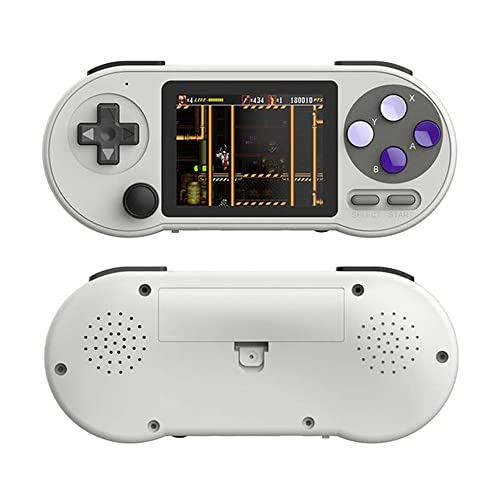 Retro-Spielekonsole, Handheld-Spiele, integrierte 6000 Retro-Spiele, 3-Zoll-IPS-Bildschirm, 7 Emulatoren FC/SFC/MD/GB/GBC/GBA/MAME, tragbare Handheld-Spielekonsole, Geschenk für Kinder und Erwachsene von S_way