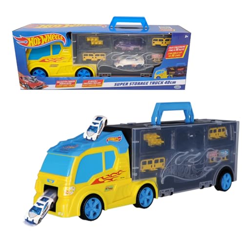 ODS 42033 Hot Wheels Transporter 40 cm New inkl. 2 Originalautos von ODS