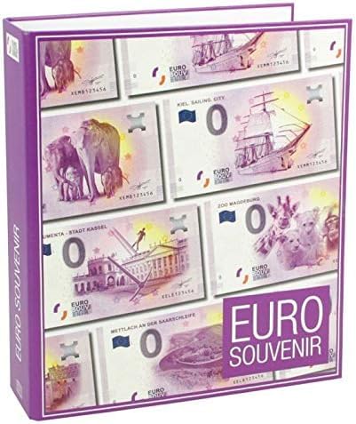 SAFE 3051 Sammelalbum 0 Euro Scheine 2015 - Album 0 Euro-Banknoten auf französisch von SAFE