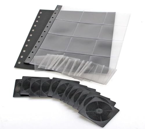 SAFE 770 Coin - N - Ergänzungsblatt/Münzhülle + 12 Schwarze Münzrähmchen 760 Coin - N - Combi Münzalbum für Münzenrähmchen mit 11 Ring Mechanik SAFE 770 Coin - N - Ergänzungsblatt/Münzhülle + 12 Schwarze Münzrähmchen 760 Coin - N - Combi Münzalbum für Münzenrähmchen mit 11 Ring Mechanik von SAFE