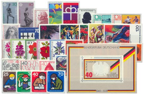 SAFE BRD kompletter Jahrgang 1974 postfrisch in Premium-Qualität. SAFE BRD kompletter Jahrgang 1974 postfrisch in Premium-Qualität. von SAFE