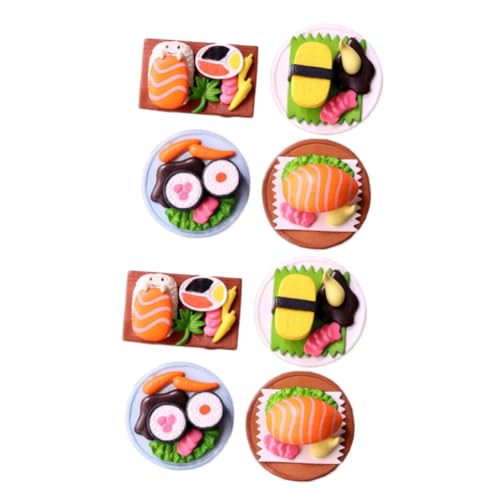 8 STK Simuliertes Japanisches Sushi Tortendeko Einschulung PVC Sukkulenten Zutaten von SAFIGLE