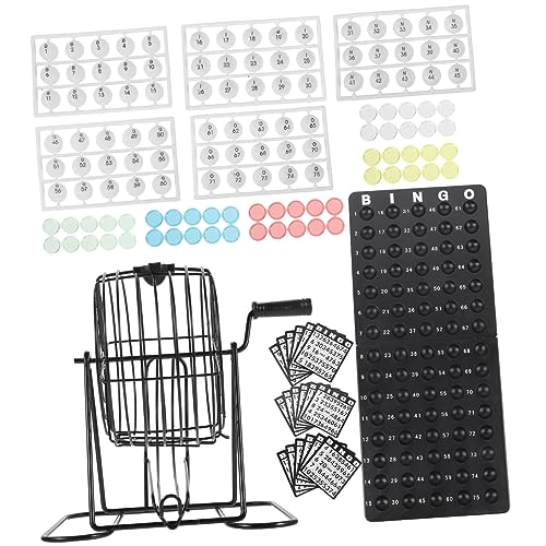 SAFIGLE 1 Satz Bingo Spielzubehör Familienspielspielzeug Kidcraft-spielset Brettspiel Spielzeug Elektronisches Schachbrett Stehtisch Spielzeug Elektrische Schütteln Glücklich Metall von SAFIGLE