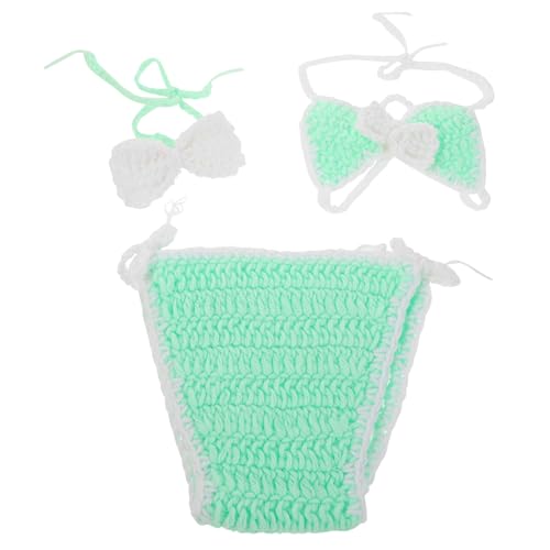 SAFIGLE 1 Set Baby Bikini: Baby Mädchen Neugeborenen Fotoshooting Outfit - Gehäkeltes Bikini Badeanzug Set für Säuglingsfotografie Kleinkind Strandmode Foto Requisite Kleid SAFIGLE 1 Set Baby Bikini: Baby Mädchen Neugeborenen Fotoshooting Outfit - Gehäkeltes Bikini Badeanzug Set für Säuglingsfotografie Kleinkind Strandmode Foto Requisite Kleid von SAFIGLE