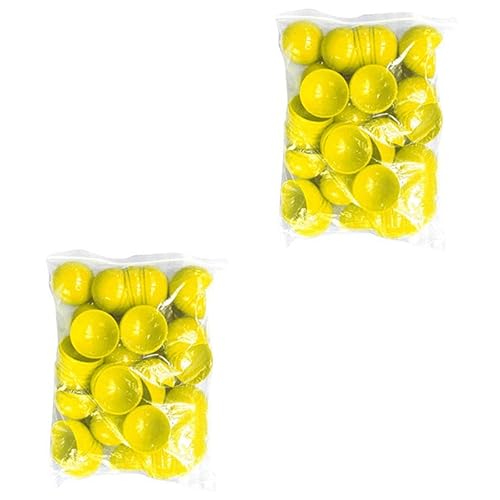 SAFIGLE 100 STK Spiel Lotteriekugeln Tischtennis für Babyspielzeug Baby Spielzeug Aktivität Bunte Bälle Spielbälle hölzern mit dem Ball farbige Kugeln Spielball Kleinkind Kapsel von SAFIGLE