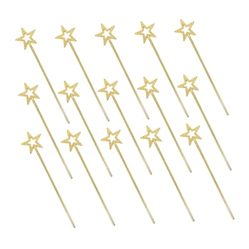 SAFIGLE 15 Stück Teiliges Feenstab für Leichter Prinzessinnen-zauberstab mit Hohlem Stern Wiederverwendbar und Komfortabel für Kostümparty Geburtstagsfeier und Schulveranstaltungen SAFIGLE 15 Stück Teiliges Feenstab für Leichter Prinzessinnen-zauberstab mit Hohlem Stern Wiederverwendbar und Komfortabel für Kostümparty Geburtstagsfeier und Schulveranstaltungen von SAFIGLE