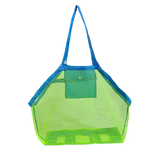 SAFIGLE 1stk Tragetaschen Aus Mesh Kinder Strandtaschen Große Strandtasche Übergroße Tragetasche Strandtasche Aus Mesh Strandnetz Aufbewahrungsorganisator Für Kinder Spielzeugtasche von SAFIGLE