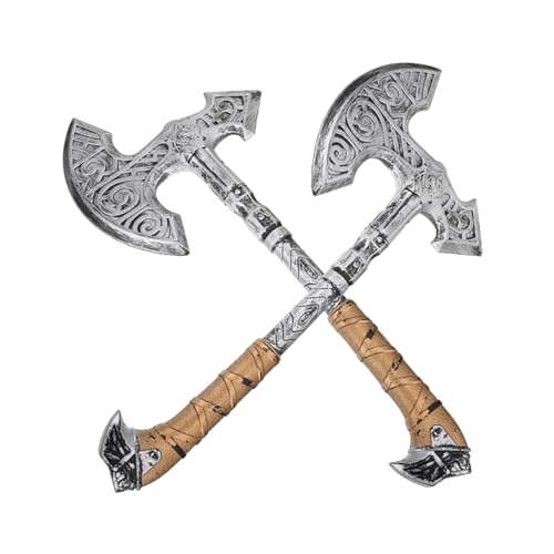 SAFIGLE 2 Stück Halloween Axt Deko Attrappe Robust Verschleißfest Realistisch Farbig Cosplay Party Zubehör für Gruselige Kostüme und Stimmungsvolle Halloween Feier SAFIGLE 2 Stück Halloween Axt Deko Attrappe Robust Verschleißfest Realistisch Farbig Cosplay Party Zubehör für Gruselige Kostüme und Stimmungsvolle Halloween Feier von SAFIGLE