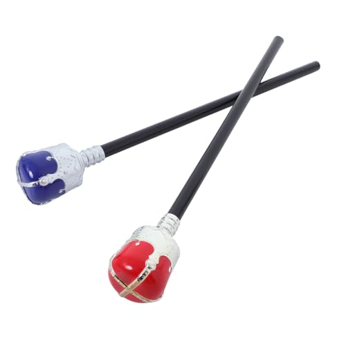 SAFIGLE 2 Stück Halloween Kinderpersonal Königin Party so, als Sie Kostüm Königszepter Stabstock Kostüm Zauberstab für Tanz-Requisite Plastik SAFIGLE 2 Stück Halloween Kinderpersonal Königin Party so, als Sie Kostüm Königszepter Stabstock Kostüm Zauberstab für Tanz-Requisite Plastik von SAFIGLE