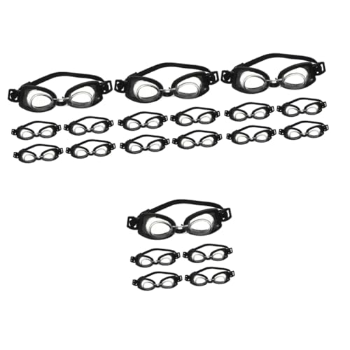 SAFIGLE 20 STK Mini Schwimm Brille Zubehör für Babypuppen Mini-Schwimmbrille Puppenbrille Schwimmbrille Brillen Babyspielzeug Puppen Mini-Puppen-Brille Mini-Brille Plastik von SAFIGLE