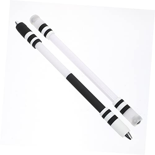 SAFIGLE 2St -Stift fliegend Drehstift für Kinder für Kinder Spielzeug fokussiert Kinder Kugelschreiber Schwarze tragbarer Fingerstift Gaming-Flipping-Stift Silikon von SAFIGLE