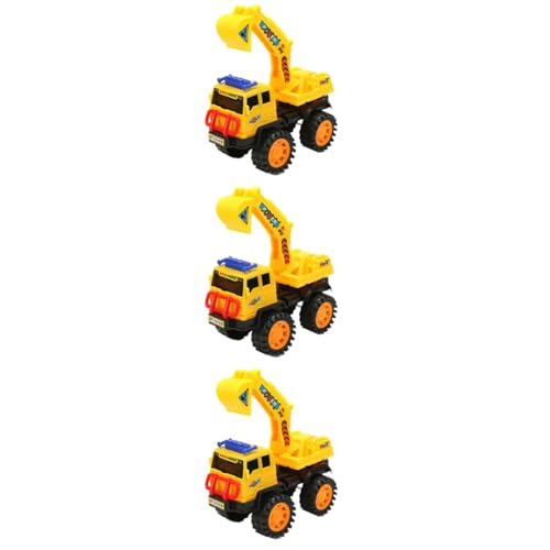 SAFIGLE 3 STK Baufahrzeuge Spielset für Kinder Auto-Spielset Kinderspielzeug Spielzeuge Autos Spielzeug Modell Engineering-LKW-Spielzeug groß technisches Fahrzeug Spielzeugset von SAFIGLE