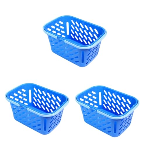 SAFIGLE 3St Einkaufskorb Storage Baskets küchenspielzeug für Kinder plastikkorb Kinderküchenspielzeug Boy Toys Spielzeugkorb für Kinder Spielzeugkörbe Mini Spielzeuge Aufbewahrungskörbe von SAFIGLE