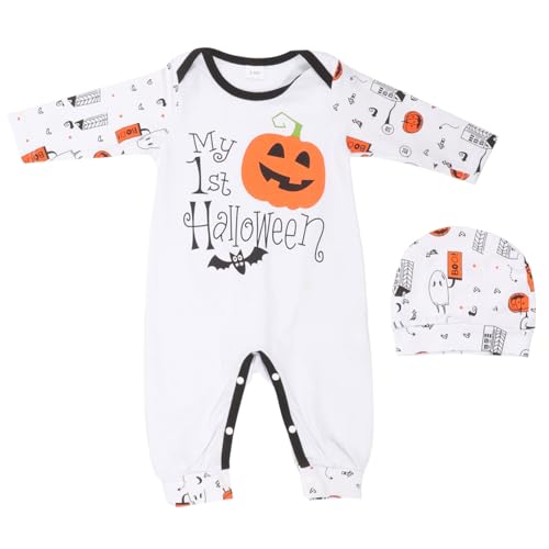 SAFIGLE 4 Sätze Halloween-Spielanzug halloween outfit halloween costume kürbiskostüme Halloween-Kostümzubehör Babykostüm lustig schöne kleidung -Halloween-Kostüm Baumwolle von SAFIGLE