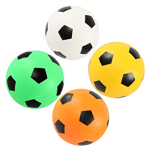 SAFIGLE 4 Stück Fußball Kinderfußball Aufblasbares Spielzeug Aufblasbare Fußbälle Fußball Fußball Für Kinder Spielzeug Für Kinder Kinderspielzeug Kinderspielzeug Aufblasbares von SAFIGLE