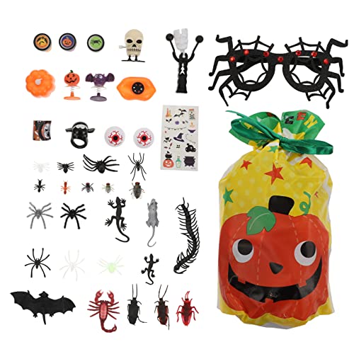 SAFIGLE 5 Sätze Halloween-Requisiten Spielzeug Körper Insekt Snack-Paket schmücken Kind Dekorationen Plastik von SAFIGLE