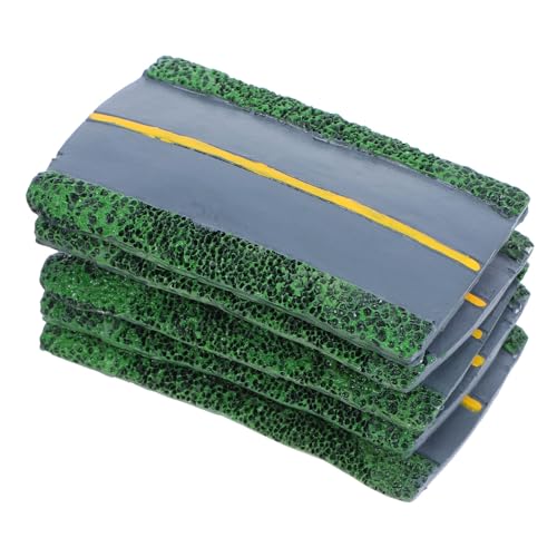 SAFIGLE 5 Teiliges Eisenbahnlayout Modellszenenmodell Simulierte Miniatur Autobahn Modellbauzubehör Miniatur Autobahndekoration Modelleisenbahnlandschaft Modellzug SAFIGLE 5 Teiliges Eisenbahnlayout Modellszenenmodell Simulierte Miniatur Autobahn Modellbauzubehör Miniatur Autobahndekoration Modelleisenbahnlandschaft Modellzug von SAFIGLE