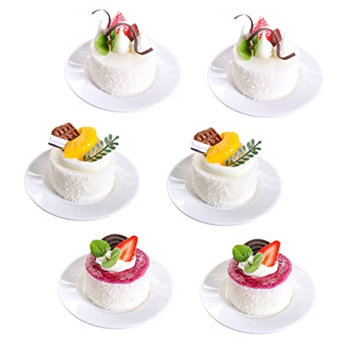SAFIGLE 6pcs Künstliche Kuchen Modell Gefälschte Brot Spielzeug Künstliche Lebensmittel Dekoration Für Spielen Lebensmittel Kuchen Toer Display SAFIGLE 6pcs Künstliche Kuchen Modell Gefälschte Brot Spielzeug Künstliche Lebensmittel Dekoration Für Spielen Lebensmittel Kuchen Toer Display von SAFIGLE