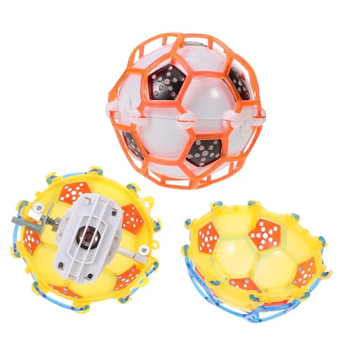 SAFIGLE 8 STK Leuchtender Fußball Hallenfußball Geführter Fußball Fitnessball Led-Kugeln Mit Blinkenden Lichtern Fußball Süßigkeiten Springendes Ballspielzeug Kinderspielzeugball Plastik von SAFIGLE