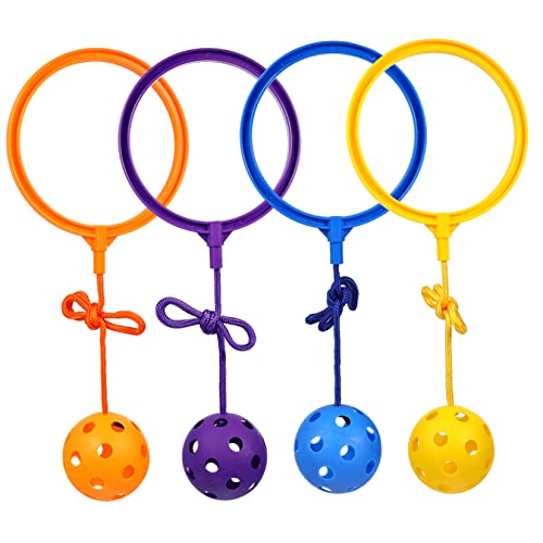 SAFIGLE 8 STK Flummi schwingender Ball springen Outdoor-Spielzeug Spielzeug für Kinder kinderspielzeug Springseile für Kinder Spielzeuge Sprungball für Kinder Knöchelseile springen Plastik von SAFIGLE