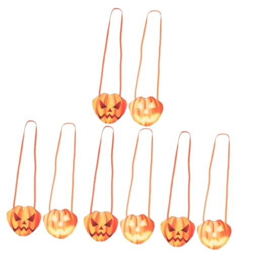 SAFIGLE 8 Stk Halloween-Kürbis-Schnitzset Halloween-Beutel Halloween-Leckerli-Tasche Kürbisbeutel halloween tasche halloween bag Taschen für Halloween-Leckerbissen Goodie-Bag Polyester von SAFIGLE