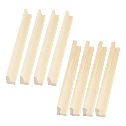 SAFIGLE Domino Halter Holz Domino Racks 8 Stück 19cm Präsentationssockel für Dominosteine Buchstabenkarten Selbstgemacht Alphabet Ornamente Stabiler Ständer Zubehör für Erwachsene und Kinder SAFIGLE Domino Halter Holz Domino Racks 8 Stück 19cm Präsentationssockel für Dominosteine Buchstabenkarten Selbstgemacht Alphabet Ornamente Stabiler Ständer Zubehör für Erwachsene und Kinder von SAFIGLE