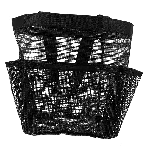 SAFIGLE Aufbewahrungstasche Storage Bags aufbewahrungstüten durchsichtiger Kulturbeutel durchsichtige Kulturbeutel durchsichtige Kosmetiktasche große Einkaufstasche Unisex-Mesh-Duschtasche von SAFIGLE