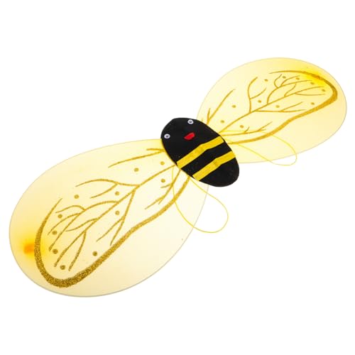 SAFIGLE Bienenkostüm Flügel Kinderkleidung Bienchen Kostüm Flügel Accessoire für Jungen Mädchen Bühnenauftritte Karneval Fasching Kinderfest SAFIGLE Bienenkostüm Flügel Kinderkleidung Bienchen Kostüm Flügel Accessoire für Jungen Mädchen Bühnenauftritte Karneval Fasching Kinderfest von SAFIGLE
