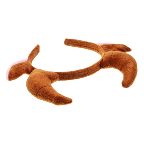 SAFIGLE Braunes Ox Horn Stirnband Tierohren Mädchen Jungen Karneval Kostüm Party Cosplay Kopfschmuck für Halloween Fasching SAFIGLE Braunes Ox Horn Stirnband Tierohren Mädchen Jungen Karneval Kostüm Party Cosplay Kopfschmuck für Halloween Fasching von SAFIGLE