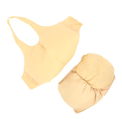 SAFIGLE Fake Bauch falscher Hintern Kostüm für Männer gepolsterte Stütze Kostümzubehör gepolsterter Bauch Herrenkostüm Kostümprop Weihnachtsmann-Anzug Weihnachtsmann-Kleid Polyester Khaki SAFIGLE Fake Bauch falscher Hintern Kostüm für Männer gepolsterte Stütze Kostümzubehör gepolsterter Bauch Herrenkostüm Kostümprop Weihnachtsmann-Anzug Weihnachtsmann-Kleid Polyester Khaki von SAFIGLE