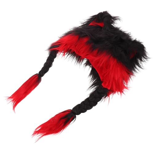 SAFIGLE Fursuit-Mütze: Flauschige Beanie-Mütze mit Katzenohren für Damen – Cartoon-Plüsch, warme Fursuit- für Herbst-Winter-Partys, Cosplay-Kopfbedeckung, Ohrenschutz SAFIGLE Fursuit-Mütze: Flauschige Beanie-Mütze mit Katzenohren für Damen – Cartoon-Plüsch, warme Fursuit- für Herbst-Winter-Partys, Cosplay-Kopfbedeckung, Ohrenschutz von SAFIGLE