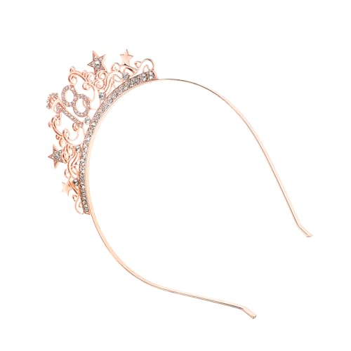 SAFIGLE Geburtstag Krone Stirnband für Mädchen Prinzessin Design mit Strasssteinen Leichter Langlebiger Legierungs haarschmuck Komfortabel und Passend für Jahre Feierlichkeiten SAFIGLE Geburtstag Krone Stirnband für Mädchen Prinzessin Design mit Strasssteinen Leichter Langlebiger Legierungs haarschmuck Komfortabel und Passend für Jahre Feierlichkeiten von SAFIGLE