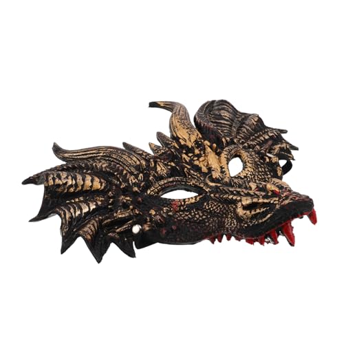 SAFIGLE Halloween Drachen Maske Vollgesichts Cosplay Tierkopf Leicht PU Material Für Halloween Party Karneval Erwachsene SAFIGLE Halloween Drachen Maske Vollgesichts Cosplay Tierkopf Leicht PU Material Für Halloween Party Karneval Erwachsene von SAFIGLE