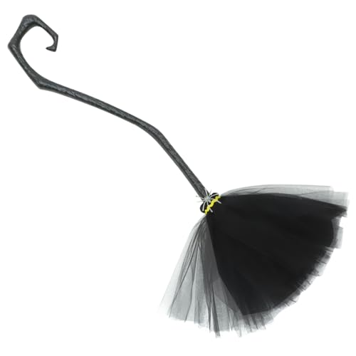 SAFIGLE Halloween Hexenbesen mit Abnehmbarem Griff Robustes Cosplay Zubehör Leichte Schwarze Requisite für Halloween Deko und Party für Hexenkostüme und Magische Verkleidungen SAFIGLE Halloween Hexenbesen mit Abnehmbarem Griff Robustes Cosplay Zubehör Leichte Schwarze Requisite für Halloween Deko und Party für Hexenkostüme und Magische Verkleidungen von SAFIGLE
