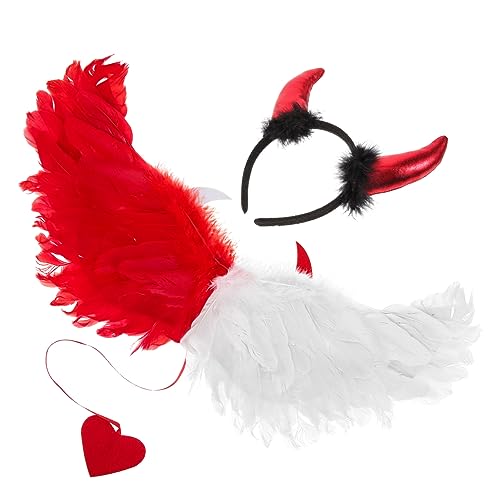 SAFIGLE Halloween Party Flügel Damen Cosplay Flügel mit Kopfband Leichte Langlebige und Engelsflügel für Kostüm Festival Bühnenauftritte Komfortabel und Einfach zu Tragen SAFIGLE Halloween Party Flügel Damen Cosplay Flügel mit Kopfband Leichte Langlebige und Engelsflügel für Kostüm Festival Bühnenauftritte Komfortabel und Einfach zu Tragen von SAFIGLE