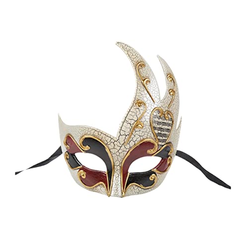 SAFIGLE Kostüme Maskerade-maske Für Männer Maskenball Masken Männliche Maskerademasken Mann Abschlussball Venedig Modelliermaske von SAFIGLE