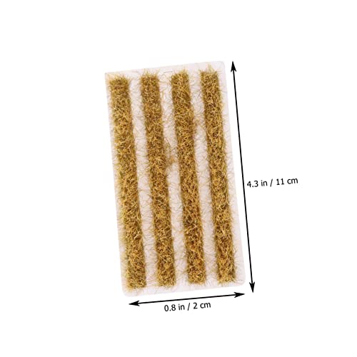 SAFIGLE Maßstab Plastikstreifen für Landschaftsbau Statisches Grasstreu für DIY Sandtisch Modellbau Dekoration Realistisches Feldgras für Miniaturlandschaften SAFIGLE Maßstab Plastikstreifen für Landschaftsbau Statisches Grasstreu für DIY Sandtisch Modellbau Dekoration Realistisches Feldgras für Miniaturlandschaften von SAFIGLE