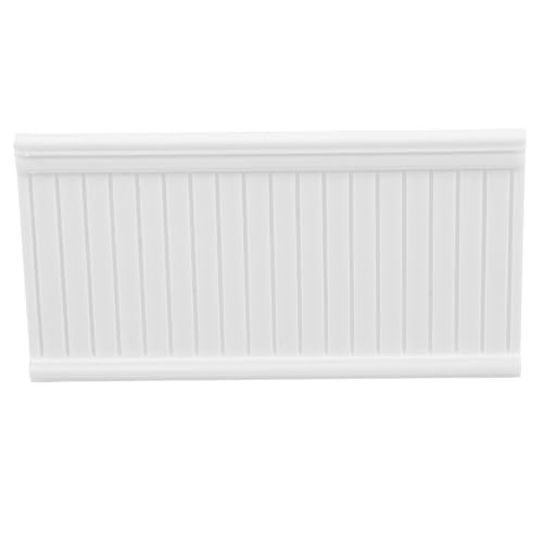 SAFIGLE Miniatur-puppenhaus-zubehör, Wandverkleidung, Innenverkleidung, Puppenhaus-wandverkleidung für Miniaturhaus-Dekoration im Maßstab 1:12, Weiße Pla-Platten 3,74 X 2,16 X 0,11 Zoll SAFIGLE Miniatur-puppenhaus-zubehör, Wandverkleidung, Innenverkleidung, Puppenhaus-wandverkleidung für Miniaturhaus-Dekoration im Maßstab 1:12, Weiße Pla-Platten 3,74 X 2,16 X 0,11 Zoll von SAFIGLE