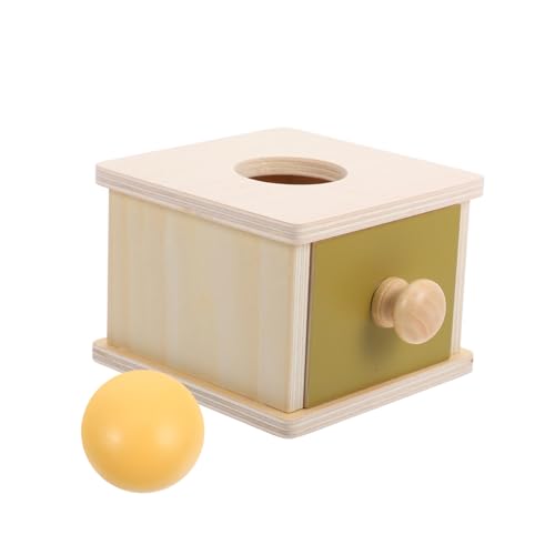 SAFIGLE Montessori Holzspielzeug für Junge Mädchen Frühe Motorische Entwicklung Robustes Holz Ball Münzeinwurf Fördert Objekt Farbsortierung Pädagogisches Lernspielzeug für Kleinkinder SAFIGLE Montessori Holzspielzeug für Junge Mädchen Frühe Motorische Entwicklung Robustes Holz Ball Münzeinwurf Fördert Objekt Farbsortierung Pädagogisches Lernspielzeug für Kleinkinder von SAFIGLE