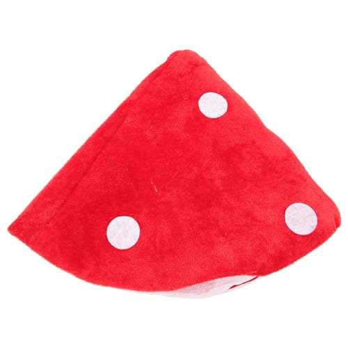 SAFIGLE Neuheit Pilzhut Roter Punkt Pilz Plüsch Hut Mädchen Fee Kostüm Cosplay Pilz Lustige Hut für Kinder Party Foto Requisiten für Erwachsene von SAFIGLE