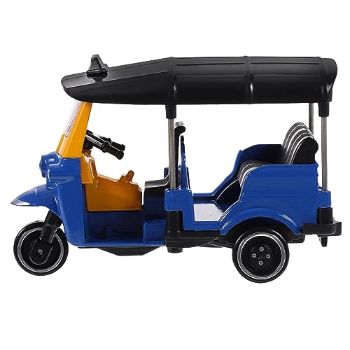 SAFIGLE Puppenhaus-Dreiradmodell Tuk-Tuk-Automodell thailändische Dreiraddekoration Miniatur-Dreiradmodell Dreirad-Dekoration für zu Hause Autodekor für den Desktop schmücken von SAFIGLE