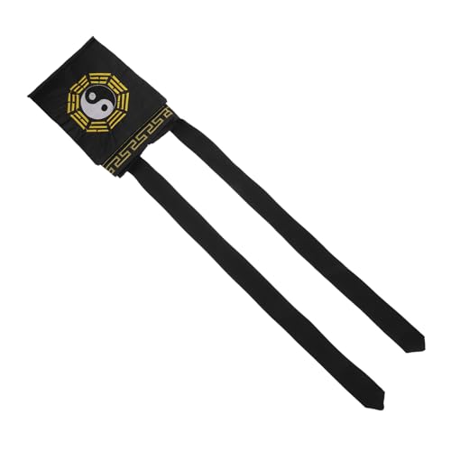 SAFIGLE Schwarzer Taoistenhut Traditioneller Chinesischer Performance-hut Für Halloween Cosplay Und Geisterfest Party Leichter Bequemer Taoist Master Kostümhut Für Erwachsene SAFIGLE Schwarzer Taoistenhut Traditioneller Chinesischer Performance-hut Für Halloween Cosplay Und Geisterfest Party Leichter Bequemer Taoist Master Kostümhut Für Erwachsene von SAFIGLE