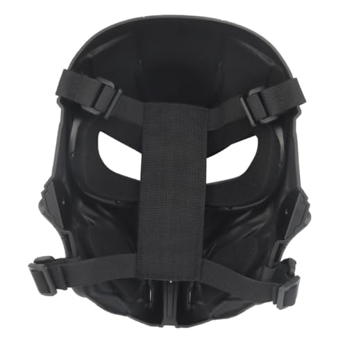 SAFIGLE Science Fiction Cosplay Maske Vollgesichtsschutz Atmungsaktiv Leicht Verstellbar Für Outdoor Spiele Schwarz SAFIGLE Science Fiction Cosplay Maske Vollgesichtsschutz Atmungsaktiv Leicht Verstellbar Für Outdoor Spiele Schwarz von SAFIGLE