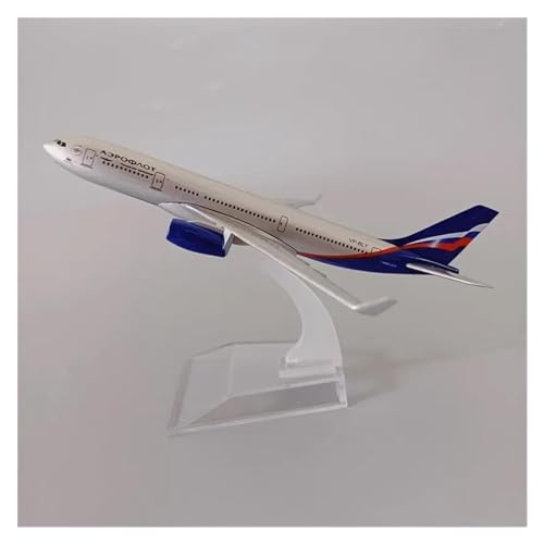 Flugzeug Spielzeug Legierung Metall Air Russia Air Aeroflot Russische Airbus 330 A330 Airlines Airways Druckguss Flugzeug Modell Flugzeug Modell Flugzeug Spielzeug (Größe : EIN) von SAFWEL