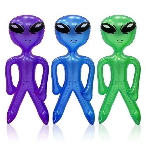 SAIIURV 3 Stück Alien aufblasbar 45 CM Halloween Alien aufblasbar, Alien Partydekorationen, Alien Ballon, Aliens Aufblasbares Spielzeug für Halloween Alien Party Dekorationen Geburtstag SAIIURV 3 Stück Alien aufblasbar 45 CM Halloween Alien aufblasbar, Alien Partydekorationen, Alien Ballon, Aliens Aufblasbares Spielzeug für Halloween Alien Party Dekorationen Geburtstag von SAIIURV