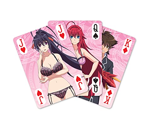 SAKAMI - Highschool DxD - 52 Spielkarten - Poker, Kartenspiel, Deck, Playing Cards - original & lizensiert von SAKAMI