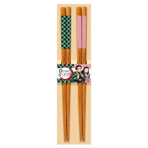 SAKAMI - Demon Slayer: Kimetsu no Yaiba - Tanjiro & Nezuko - Essstäbchen, Chopstick Set SAKAMI - Demon Slayer: Kimetsu no Yaiba - Tanjiro & Nezuko - Essstäbchen, Chopstick Set von SAKAMI