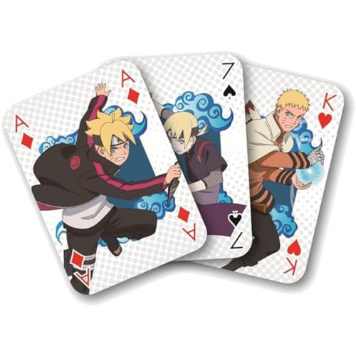 SAKAMI - Naruto, Boruto - 52 Spielkarten - Poker, Kartenspiel, Deck, Playing Cards - original & lizensiert von SAKAMI