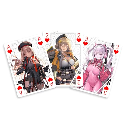 SAKAMI Nikke - Goddess of Victory 52 Spielkarten - Poker Kartenspiel Deck Playing Cards - original & lizensiert von SAKAMI